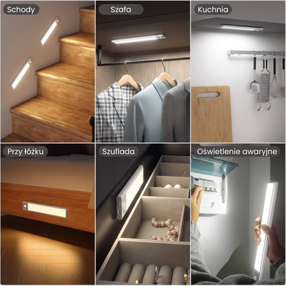 Lumek - Bezprzewodowy LED z Czujnikiem Ruchu