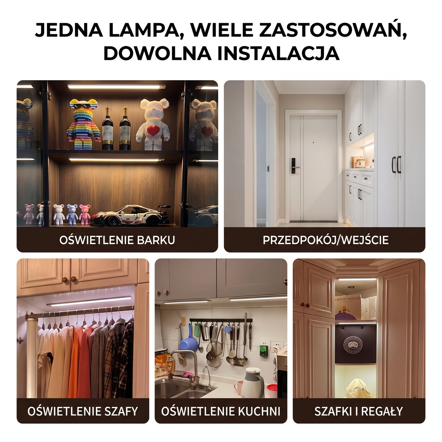 Lumek - Bezprzewodowy LED z Czujnikiem Ruchu